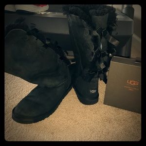 Ugg Bailey Bow Back tall boots - size 8